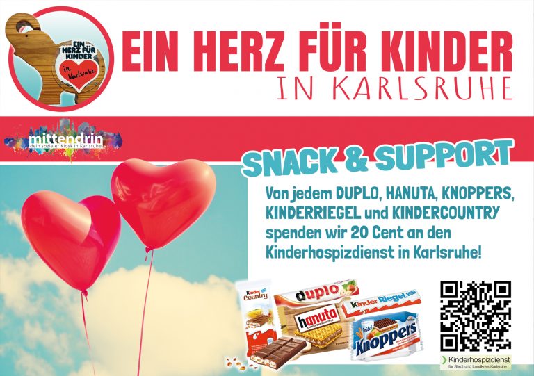 Mehr über den Artikel erfahren Snack & Support