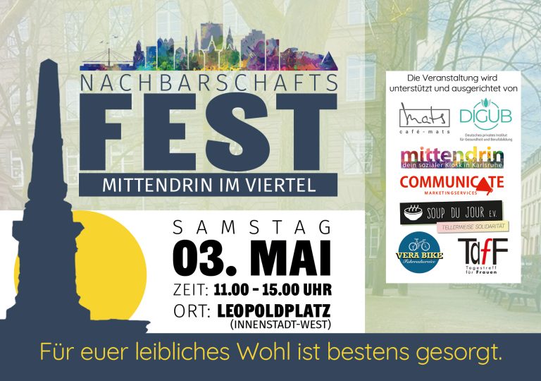 Mehr über den Artikel erfahren Nachbarschaftsfest