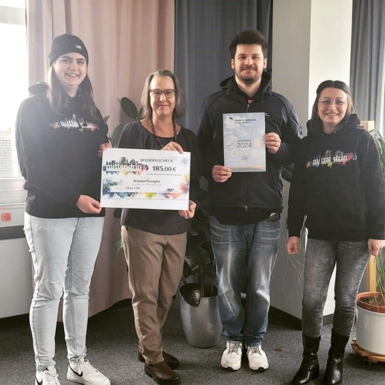 Mehr über den Artikel erfahren Spendenaktion an das Kinderhospiz Karlsruhe